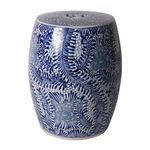 Product Image 3 for Blue & White Garden Stool from Legend of Asia