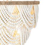 Product Image 5 for Lorelei White Wood-Bead Flush Mount from Regina Andrew Design