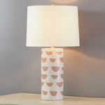 Product Image 3 for Minnie Slate Blue Tall Cylinder Ceramic Table Lamp from Mitzi