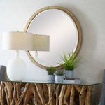Product Image 3 for Paradise Round Rattan Mirror from Uttermost
