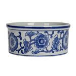 Product Image 5 for Maizy Large 8-cup Stoneware Floral-Design Pet Bowl from Creative Co-Op