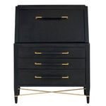 Product Image 2 for Verona Black Secretary Desk from Currey & Company