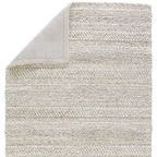 Product Image 2 for Lagom Handmade Solid Ivory/ Light Gray Area Rug from Jaipur