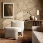 Product Image 9 for Bridgette Shearling Small Cardiff Cream Accent Chair from Four Hands
