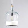 Product Image 1 for White Colorblock Demijohn Pendant from etúHOME