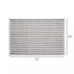 Product Image 1 for Block Print Rug Cotton Rug Sawtooth Stripe from Homart