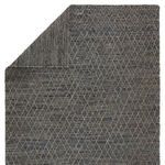 Product Image 1 for Morse Natural Geometric Gray/ Dark Blue Rug from Jaipur 