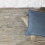 Product Image 1 for Blanche Solid Blue Pillow from Jaipur