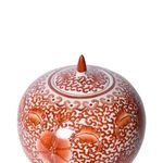 Product Image 4 for Coral Red Twisted Lotus Melon Jar from Legend of Asia