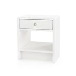 Product Image 1 for Benjamin Linen 1-Drawer Side Table from Villa & House