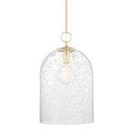Product Image 1 for Belleville 1-Light Large Large Pendant - Aged Brass from Hudson Valley