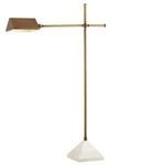 Product Image 3 for Repertoire Brass Floor Lamp from Currey & Company