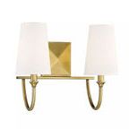 Product Image 1 for Cameron Warm Brass 2 Light Bath from Savoy House 