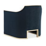 Product Image 4 for Blue Velvet Modern The Cat's Meow Accent Chair from Caracole