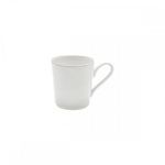 Product Image 1 for Beja Ceramic Stoneware Mug, Set of 6 - White & Cream from Costa Nova