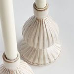 Product Image 3 for Mela Stoneware Taper Holders from Napa Home And Garden