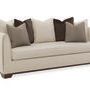 Product Image 1 for Tan Fabric Modern Moderne Sofa from Caracole