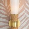 Product Image 7 for Mica Raffia Wrapped Wall Sconce from Mitzi
