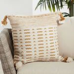 Product Image 1 for Calvert Tribal Gold/ Ivory Indoor/ Outdoor Pillow from Jaipur 