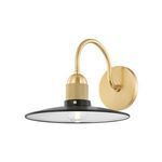 Product Image 1 for Leanna 1-Light Modern Round Black Wall Sconce from Mitzi