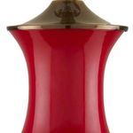 Product Image 3 for Lilou Red Porcelain Table Lamp from Currey & Company