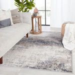 Product Image 1 for Delano Abstract Gray/ Ivory Rug from Jaipur 
