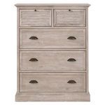 Product Image 1 for Eden 5-Drawer Light Wood Dresser from Essentials for Living