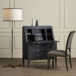 Product Image 6 for Verona Black Secretary Desk from Currey & Company