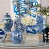 Product Image 5 for Hatch Blue & White Glazed Porcelain Vase from Villa & House