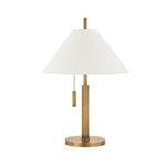 Product Image 1 for Clic Patina Brass 1-Light Table Lamp from Troy Lighting