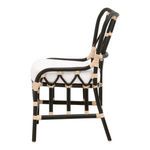 Product Image 3 for Caprice Black Rattan Dining Chair, Set of 2 from Essentials for Living