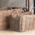 Product Image 3 for Normandy Halo Rectangular Baskets, Set Of 2 from Napa Home And Garden