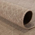 Product Image 1 for Almasi Indoor/ Outdoor Trellis Dark Taupe/ Beige Rug from Jaipur