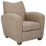 Product Image 1 for Teddy Latte Accent Chair from Uttermost