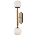 Product Image 1 for Barbican Double-Light Brass Wall Sconce from Currey & Company