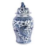 Product Image 2 for Blue & White Fish Temple Jar from Legend of Asia