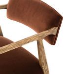 Product Image 1 for Tyler Burnt Auburn Velvet Arm Chair from Four Hands