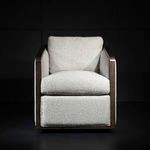 Product Image 4 for Colby Glenn Frost Performance Fabric Occasional Swivel Chair from Alder & Tweed