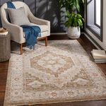 Product Image 3 for Avant Garde Woven Brown / Light Beige Rug - 6'7" Round from Surya
