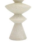 Product Image 3 for Jillian White Glass Stone Lamp from Arteriors