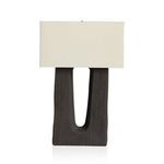 Product Image 1 for Cuit Ceramic Table Lamp - Textured Matte Black Ceramic from Four Hands