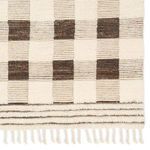 Product Image 4 for Berkshire Handknotted Striped Brown / Cream Rug from Jaipur 