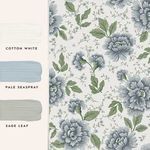 Product Image 4 for Laura Ashley Pickworth Posy Pale Seaspray Blue Wallpaper from Graham & Brown