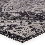 Product Image 1 for Ellery Indoor/ Outdoor Medallion Black/ Gray Rug from Jaipur 