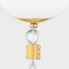 Product Image 1 for Perla 1-Light Large Aged Brass Pendant Light from Hudson Valley