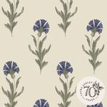 Product Image 1 for Laura Ashley Dandelion Dusky Seaspray Blue Removable Wallpaper from Graham & Brown