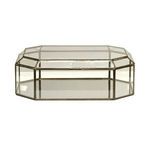 Product Image 1 for Octagonal Clear Glass Box from Worlds Away