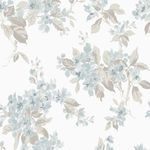 Product Image 1 for Laura Ashley Apple Blossom Duck Egg Wallpaper from Graham & Brown