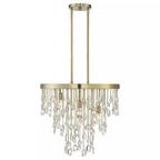 Product Image 1 for Livorno Noble Brass 4 Light Chandelier from Savoy House 