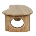 Product Image 2 for Harvey Washed Walnut Wood Coffee Table from Noir